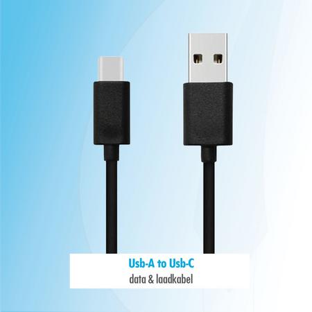 Budget USB C kabel 1 meter Geschikt voor Nintendo Switch