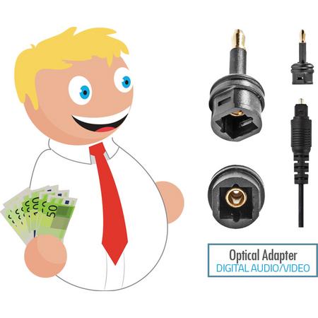 Budget digitale optische mini toslink jack adapter 3.5 mm jack