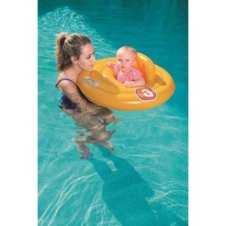 Baby - Zwemring - Zwemband - Babysitter - Babyfloat - SwimSafe - Swim Safe - Bandzitje - Band met zitje - Babyzwemband - Babyzwemring - 69cm