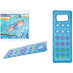   - luchtbed zwembad - volwassenen - 188x71 cm - blauw