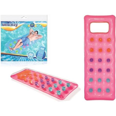 Bestway - luchtbed zwembad - volwassenen - 188x71 cm - roze