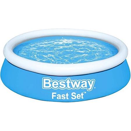Bestway Fast Set Pool zonder pomp, rond, 183 x 51 cm