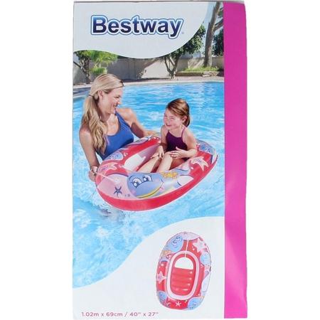 Bestway Kinderbootje Kiddie 91 Roze