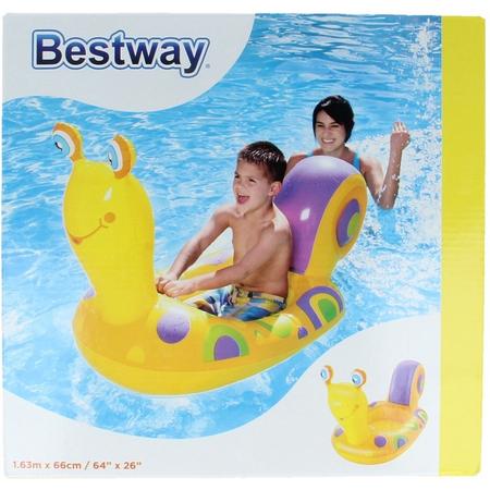 Bestway Kinderbootje Slak 127 Geel