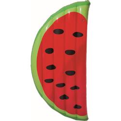   luchtbed watermeloen - 174 x 89 cm - max 90 kg - stevig vinyl - veiligheidsventielen