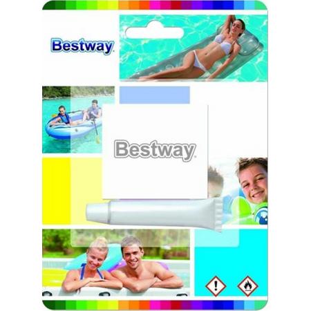 Bestway reparatieset voor zowel zwembadartikel, luchtbedden etc. zwembad reparatie