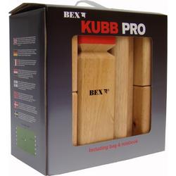   Kubb Pro Original Rode Koning - Rubberhout