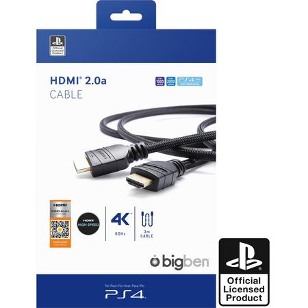 Big Ben, Official HDMI 2.0 Cable PS4