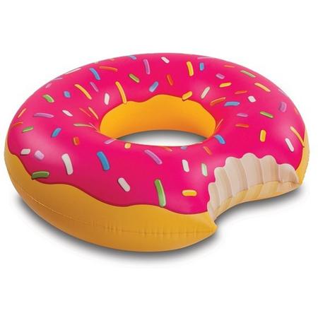 BigMouth - Drijvende Donut - Opblaasbaar - Zwembadartikel