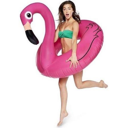 Grote flamingo zwemband 120 cm