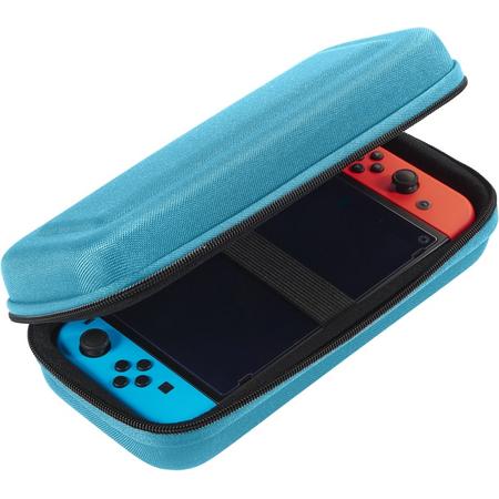 Grote blauwe beschermhoes voor Nintendo Switch