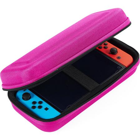 Grote roze beschermhoes voor Nintendo Switch