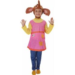 Bing Kostuum Sula Meisjes Polyester Roze 4-delig Maat 116