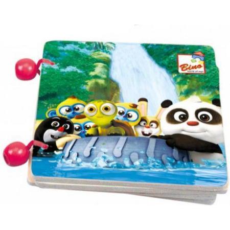Bino Prentenboek Little Mole & Panda Junior 11 Cm Hout