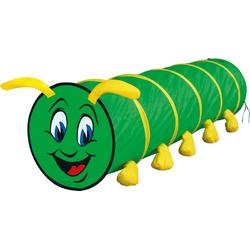 Bino Speeltunnel Caterpillar Junior 180 X 48 Cm Polyester Groen