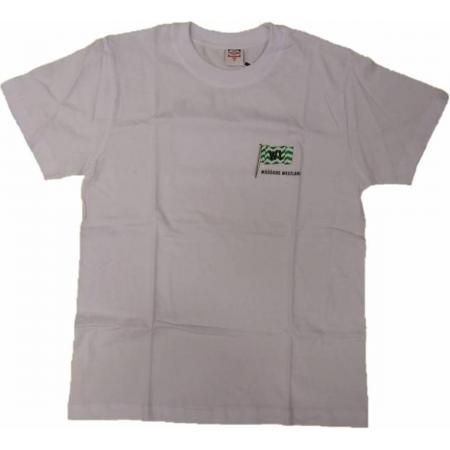 Bladwijzer - Westland - T-shirt - Wit -  Voor Môôôghe Westland - Achter Helemaal goud - M