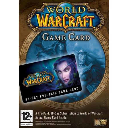 World of Warcraft, Pre-Paid Game Card (60 Dagen) PC