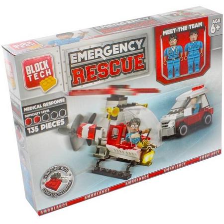 Block Tech Bouwpakket Emergency Rescue 135-delig