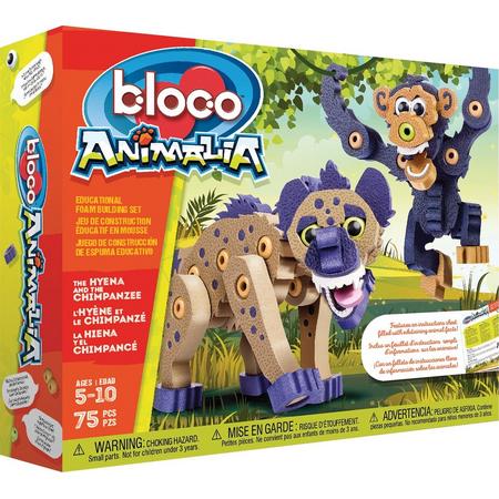 Bloco Animalia  --   the Hyena and the Chimpanzee
