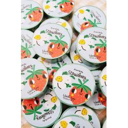 Aardbeien Washi tape / Cute en Kawaii Stationery / Schattige Japanse decoratieve tape