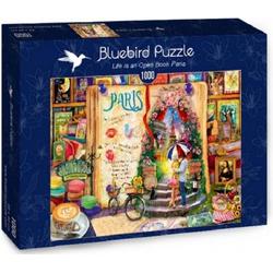 Bluebird puzzel Parijs een open boek (1000)