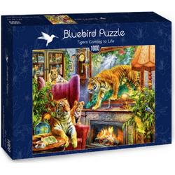 Bluebird puzzel Tijgers komen tot leven (1000)