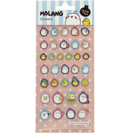 Blueprint Collections Stickers Molang 9,5 X 22 Cm