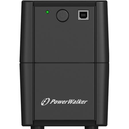 BlueWalker PowerWalker VI 650 SE Line-Interactive 650VA 2AC outlet(s) Mini Toren Zwart UPS
