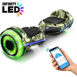 6,5 inch premium hoverboard   HX360 - Duits kwaliteitsmerk - veiligheidsmodus voor kinderen - infinity LED-wielen & app