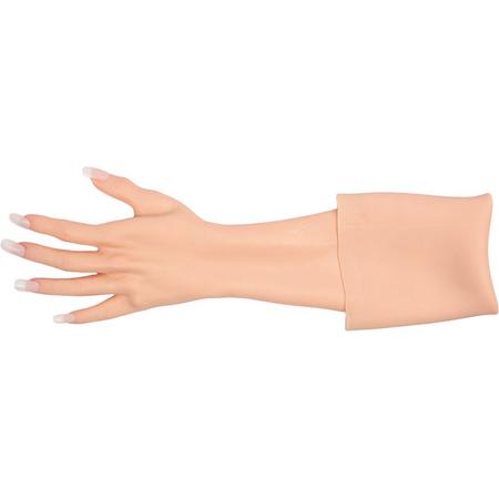 Siliconen - vrouwelijke armen / handen - met nagels - set van twee - Realistisch - Crossdresser - Transgender - Mastectomie -