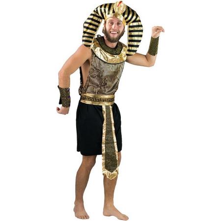 Bodysocks Adults Pharaoh V2 Costume Goud Zwart L