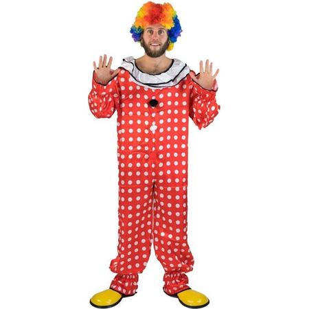 Bodysocks Volwassenenkostuum Unisex Clown One Size Multicolor