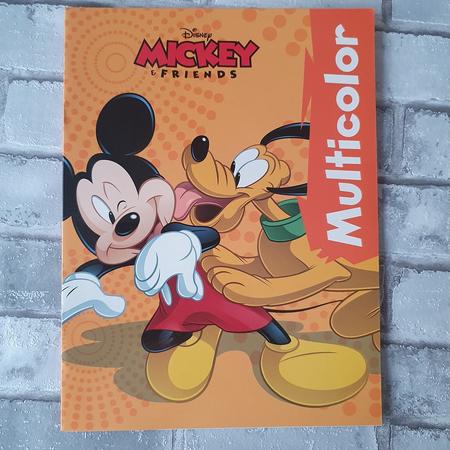 Multicolor kleurboek, Mickey en Pluto