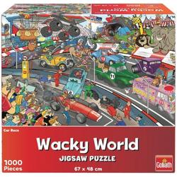 Goliath Wacky World Puzzel Car Race 1000 Stukjes