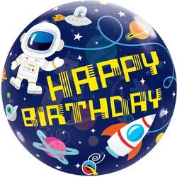 Helium Ballon Gevuld - Happy Birthday - Helium Ballonnen Verjaardag - Ballon Helium Gevuld - Speciaal Gevulde Helium Ballon (versie 21 / 50) - Astronaut