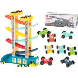 Autobaan - Racebaan - Rollerbaan - Garage - Inc. 8 Autos - Auto Speelgoed - Jongens