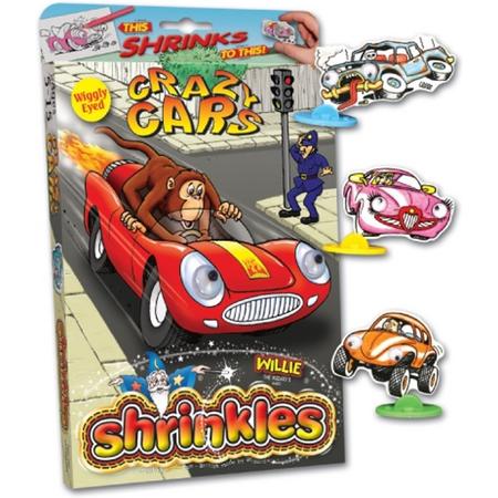 Shrinkles kit Wiggly Eyed Crazy Cars