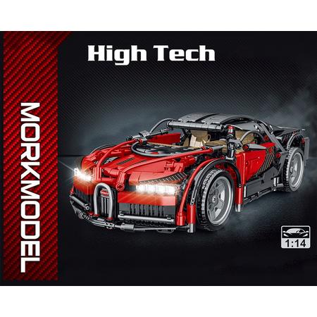 Bonstorm Bugatti Chiron - Technic Creator Compatible - Super Car - Lego Technic Compatible (geen lego)