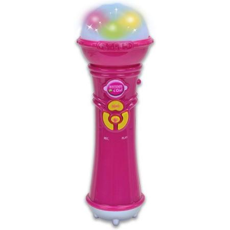 Bontempi Karaoke Microfoon 21 Cm Roze