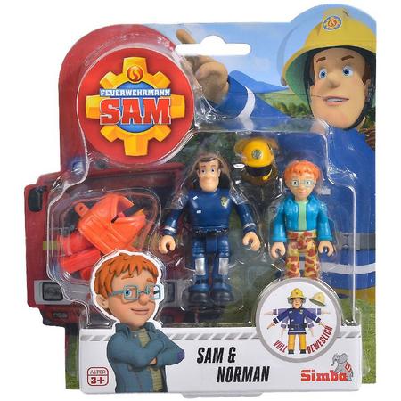 Brandweerman Sam speelfiguren - Sam & Norman