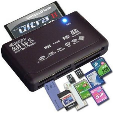 Brauch High Speed USB 2.0 All-in-1 Geheugenkaartlezer/ Cardreader -