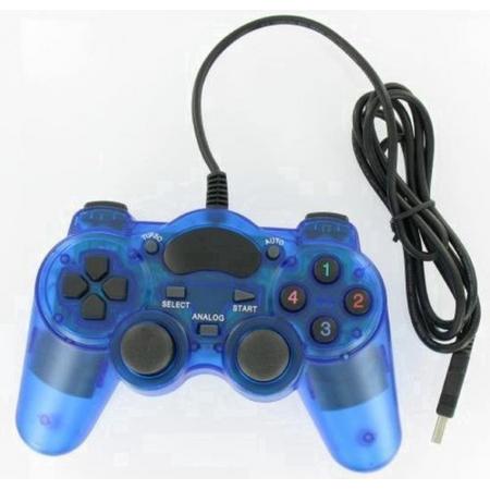 Brauch USB PC Joypad Controller - Blauw