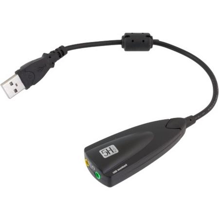 GELUIDSKAART USB 7.1 KABEL