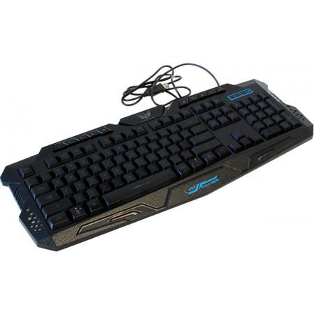Gaming Keyboard Qwerty, USB, Mechanisch – Game toetsenbord met 3 Kleuren LED Verlichting  voor Computer, Laptop