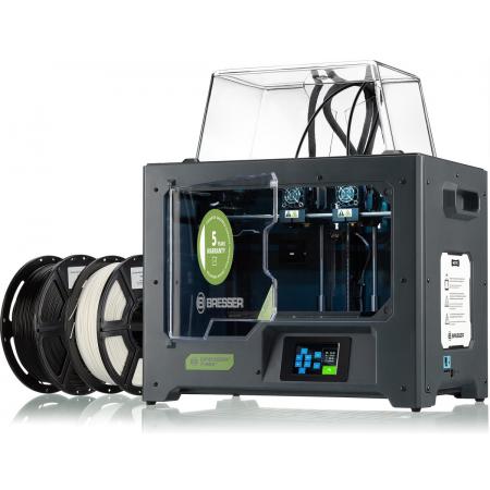 Bresser 3D Printer - T-REX²  -Met 2 Extruders - Afdrukken in 2 Kleuren