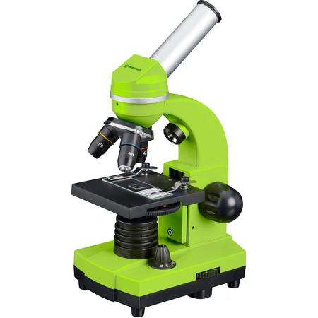 Bresser Junior Biolux Doorzichtmicroscoop 40x-1600x Groen incl. Smartphoneadapter
