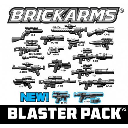 BrickArms Blaster v2 LEGO wapen set voor Minifigures