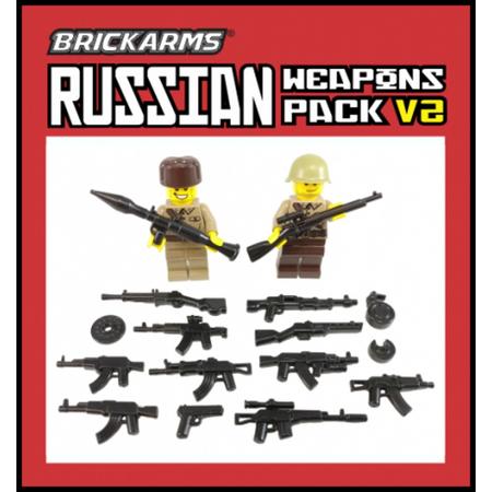 BrickArms Russische wapen set voor LEGO Minifigures