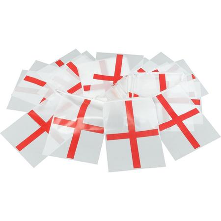Bristol Novelty St. George Bunting (Rood/Wit)