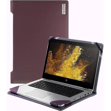 Broonel Profile Series - Paars luxe laptoptas - laptophoes voor de Acer Swift 3 14